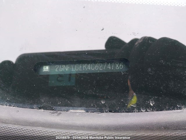 Aukcja sprzedaży 2012 Chevrolet Equinox Ls, vin: 2GNFLCEK4C6274186, numer aukcji: 20258979
