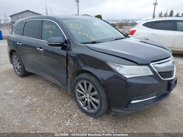 Продажа на аукционе авто 2016 Acura Mdx, vin: 5FRYD4H28GB504794, номер лота: 20258986