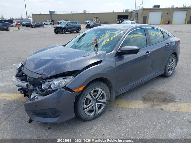 20258987 :رقم المزاد ، 2HGFC2F50JH011935 vin ، 2018 Honda Civic Lx مزاد بيع