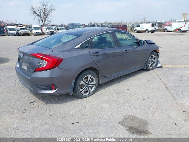 20258987 :رقم المزاد ، 2HGFC2F50JH011935 vin ، 2018 Honda Civic Lx مزاد بيع
