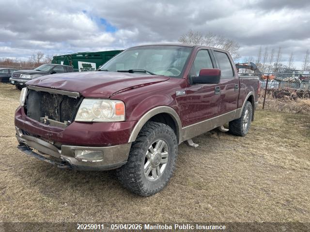 2004 Ford F-series მანქანა იყიდება აუქციონზე, vin: 1FTPW14524KB55782, აუქციონის ნომერი: 20259011