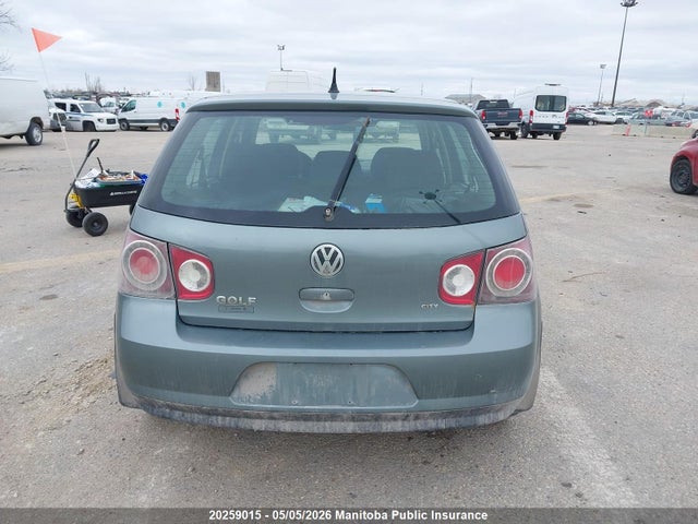 2009 Volkswagen Golf City მანქანა იყიდება აუქციონზე, vin: 9BWEL61J794012987, აუქციონის ნომერი: 20259015