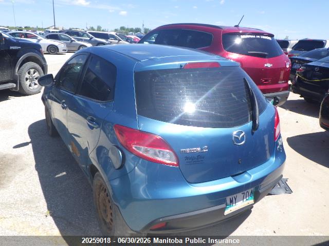 2011 Mazda 2 Mazda Gx მანქანა იყიდება აუქციონზე, vin: JM1DE1HY5B0123024, აუქციონის ნომერი: 20259018