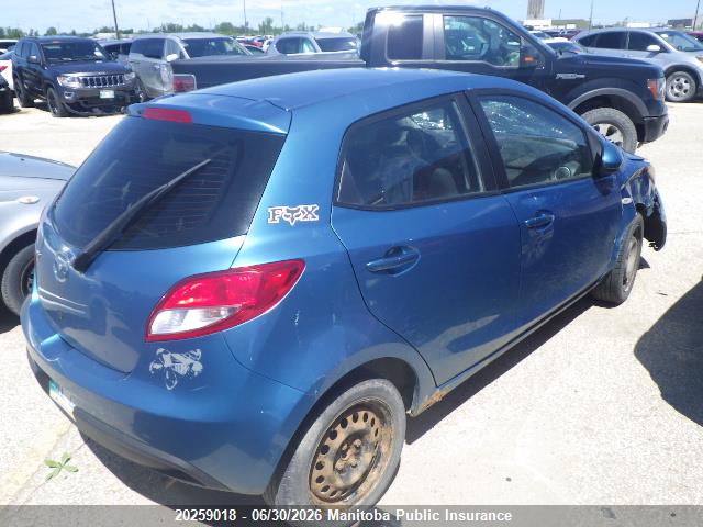 2011 Mazda 2 Mazda Gx მანქანა იყიდება აუქციონზე, vin: JM1DE1HY5B0123024, აუქციონის ნომერი: 20259018