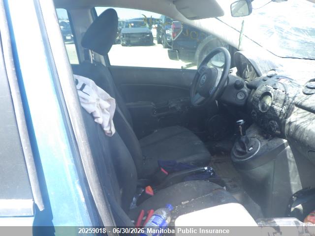 2011 Mazda 2 Mazda Gx მანქანა იყიდება აუქციონზე, vin: JM1DE1HY5B0123024, აუქციონის ნომერი: 20259018