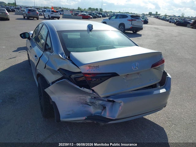 2025 Honda Civic Sport Hev მანქანა იყიდება აუქციონზე, vin: 2HGFE4F85SH006876, აუქციონის ნომერი: 20259113