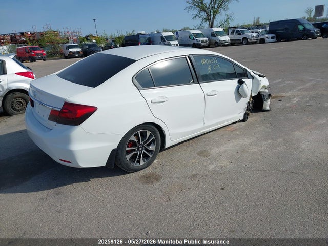 Auction sale of the 2014 Honda Civic Ex, vin: 2HGFB2F57EH011553, lot number: 20259126