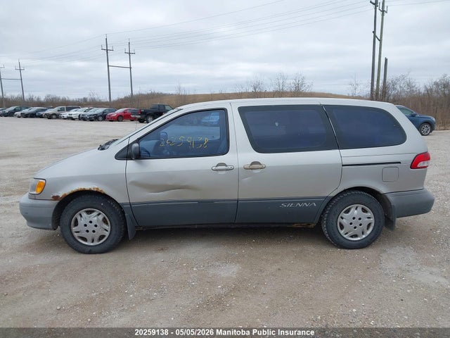 2003 Toyota Sienna Ce V6 მანქანა იყიდება აუქციონზე, vin: 4T3ZF19C53U512636, აუქციონის ნომერი: 20259138