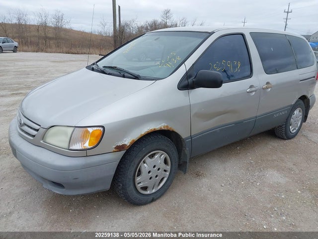 2003 Toyota Sienna Ce V6 მანქანა იყიდება აუქციონზე, vin: 4T3ZF19C53U512636, აუქციონის ნომერი: 20259138