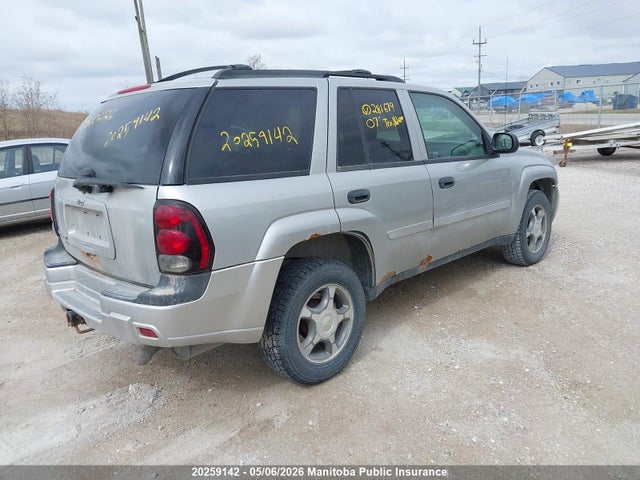Aukcja sprzedaży 2007 Chevrolet Trailblazer Ls, vin: 1GNDT13S572281679, numer aukcji: 20259142