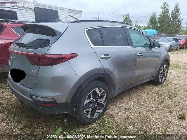 Продажа на аукционе авто 2020 Kia Sportage Ex, vin: KNDPNCACXL7755887, номер лота: 20259146