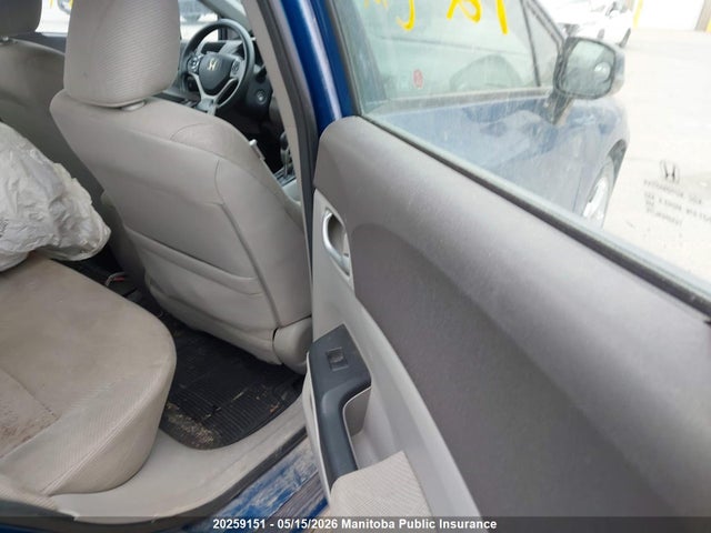 20259151 :رقم المزاد ، 2HGFB2F45CH015167 vin ، 2012 Honda Civic Lx مزاد بيع