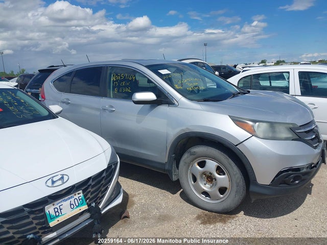 20259164 :رقم المزاد ، 2HKRM4H57DH113102 vin ، 2013 Honda Cr-v Ex مزاد بيع