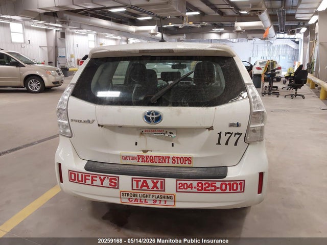20259168 :رقم المزاد ، JTDZN3EU2D3192354 vin ، 2013 Toyota Prius V مزاد بيع