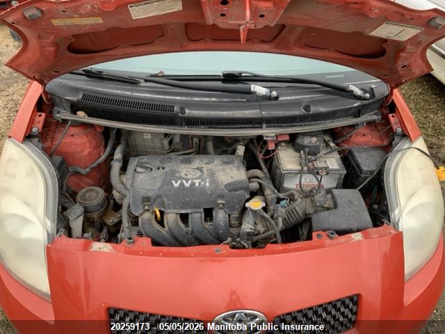 20259173 :رقم المزاد ، JTDKT923085187024 vin ، 2008 Toyota Yaris Le مزاد بيع