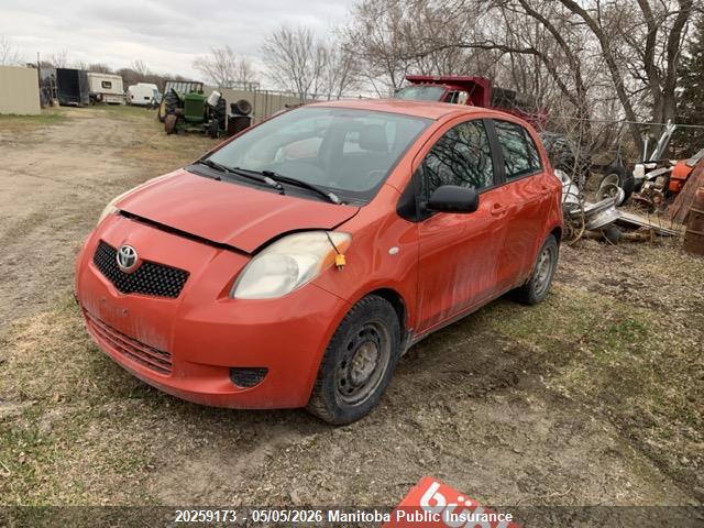 20259173 :رقم المزاد ، JTDKT923085187024 vin ، 2008 Toyota Yaris Le مزاد بيع