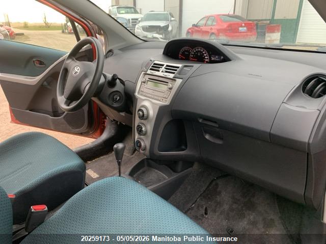 20259173 :رقم المزاد ، JTDKT923085187024 vin ، 2008 Toyota Yaris Le مزاد بيع