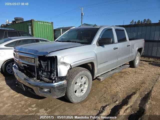 3GCUKRECXEG448686 Chevrolet Silverado 1500 Lt Crew Cab