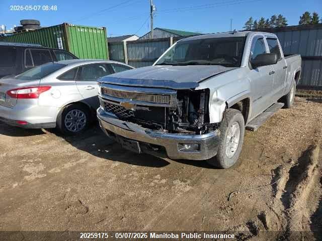 3GCUKRECXEG448686 Chevrolet Silverado 1500 Lt Crew Cab