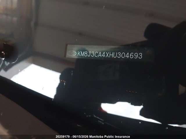 KM8J3CA4XHU304693 Hyundai Tucson
