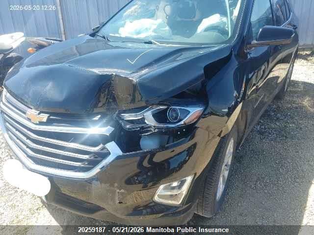 Продажа на аукционе авто 2018 Chevrolet Equinox Lt, vin: 2GNAXSEV8J6341775, номер лота: 20259187