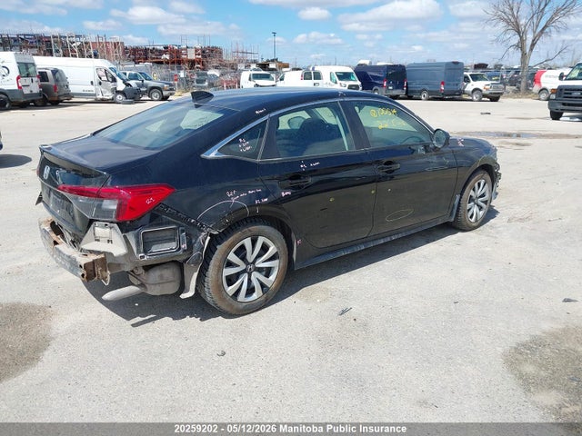20259202 :رقم المزاد ، 2HGFE2F28NH100514 vin ، 2022 Honda Civic Lx مزاد بيع