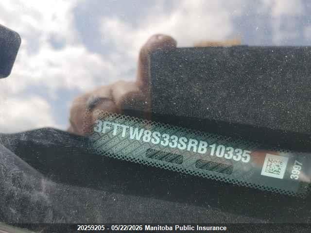 Aukcja sprzedaży 2025 Ford Maverick Lariat Hev Supercrew, vin: 3FTTW8S33SRB10335, numer aukcji: 20259205
