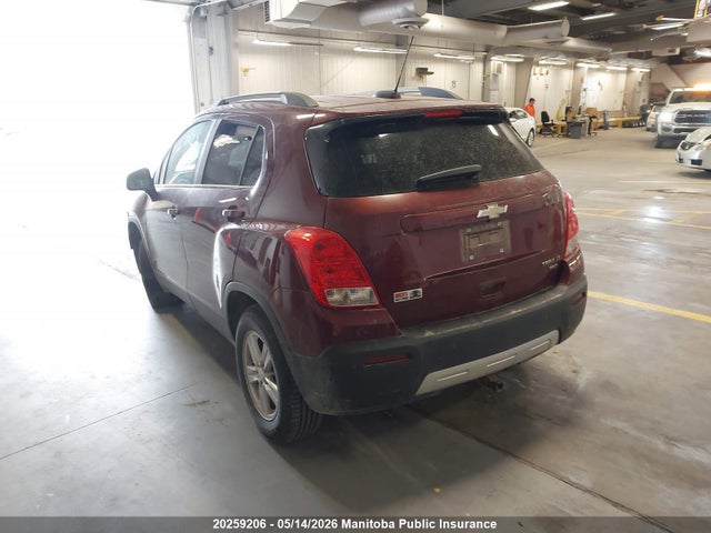 2016 Chevrolet Trax Lt მანქანა იყიდება აუქციონზე, vin: 3GNCJPSB7GL200329, აუქციონის ნომერი: 20259206