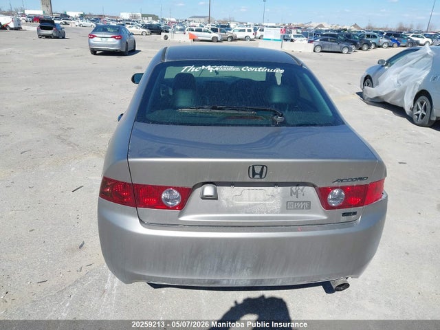 20259213 :رقم المزاد ، CL81100610 vin ، 2005 Honda Accord Dx مزاد بيع