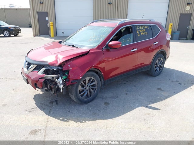 Продаж на аукціоні авто 2016 Nissan Rogue Sl, vin: 5N1AT2MV5GC803453, номер лоту: 20259214