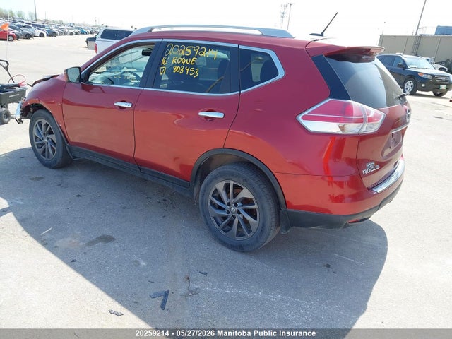 Продаж на аукціоні авто 2016 Nissan Rogue Sl, vin: 5N1AT2MV5GC803453, номер лоту: 20259214