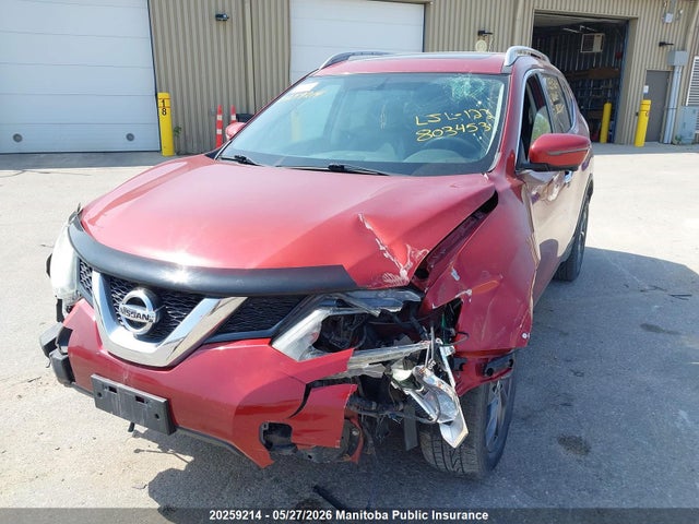 Продаж на аукціоні авто 2016 Nissan Rogue Sl, vin: 5N1AT2MV5GC803453, номер лоту: 20259214