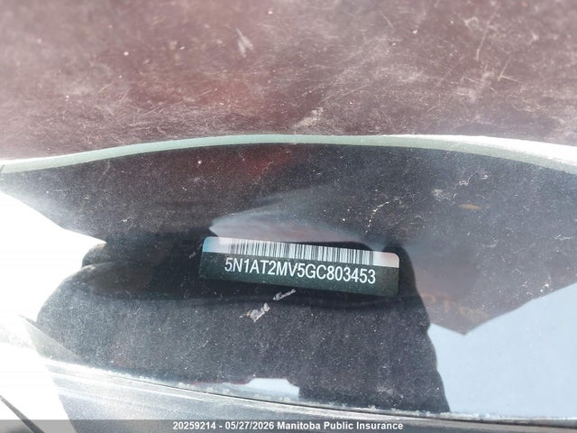 Продаж на аукціоні авто 2016 Nissan Rogue Sl, vin: 5N1AT2MV5GC803453, номер лоту: 20259214