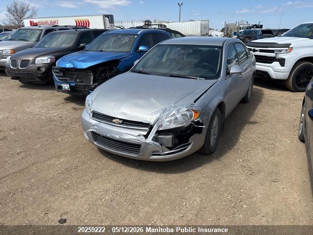 20259222 :رقم المزاد ، 2G1WB58K079390761 vin ، 2007 Chevrolet Impala Ls V6 مزاد بيع