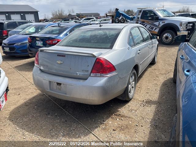 20259222 :رقم المزاد ، 2G1WB58K079390761 vin ، 2007 Chevrolet Impala Ls V6 مزاد بيع
