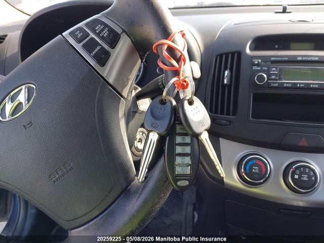 2010 Hyundai Elantra Gl მანქანა იყიდება აუქციონზე, vin: KMHDU4BD9AU910619, აუქციონის ნომერი: 20259225