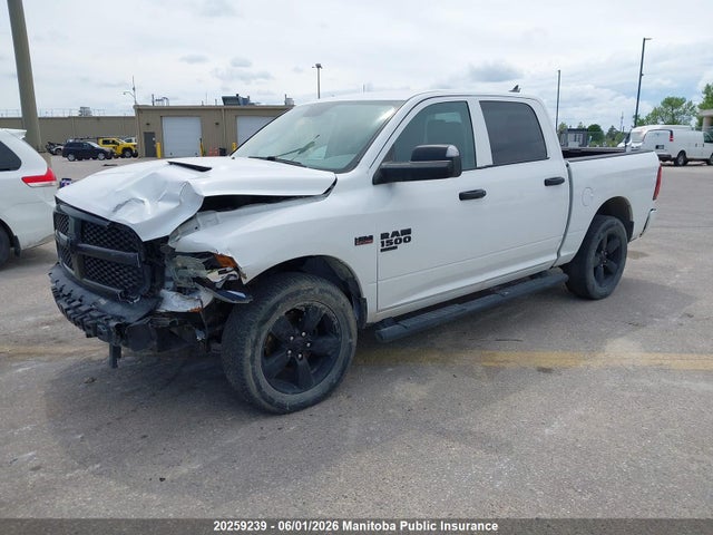 Продажа на аукционе авто 2019 Dodge Ram 1500 Express Crew Cab, vin: 1C6RR7KT4KS748441, номер лота: 20259239