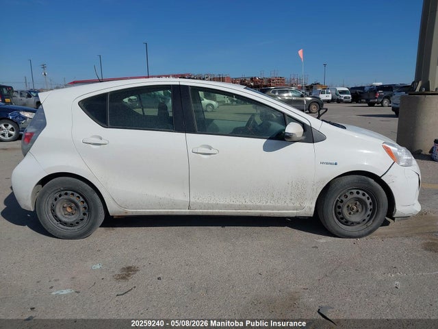 20259240 :رقم المزاد ، JTDKDTB33C1512095 vin ، 2012 Toyota Prius C مزاد بيع