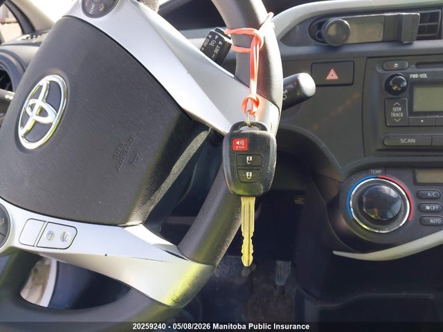 20259240 :رقم المزاد ، JTDKDTB33C1512095 vin ، 2012 Toyota Prius C مزاد بيع