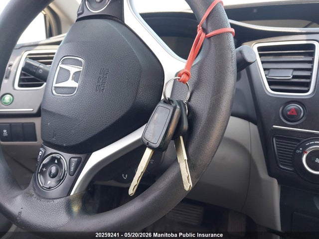 2015 Honda Civic Lx მანქანა იყიდება აუქციონზე, vin: 2HGFB2F45FH008501, აუქციონის ნომერი: 20259241