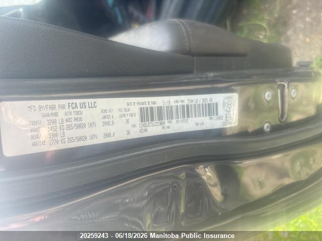 Dodge Durango R/t 2020 1C4SDJCT1LC213809 Image 9