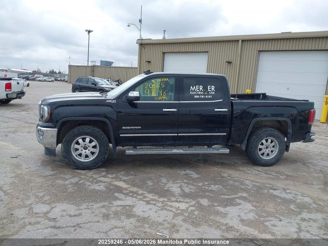 2016 Gmc Sierra 1500 Slt Crew Cab მანქანა იყიდება აუქციონზე, vin: 3GTU2NEC9GG120994, აუქციონის ნომერი: 20259246