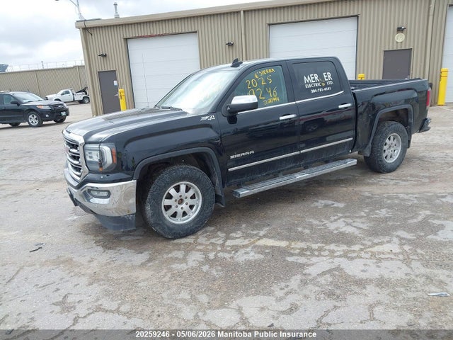 2016 Gmc Sierra 1500 Slt Crew Cab მანქანა იყიდება აუქციონზე, vin: 3GTU2NEC9GG120994, აუქციონის ნომერი: 20259246