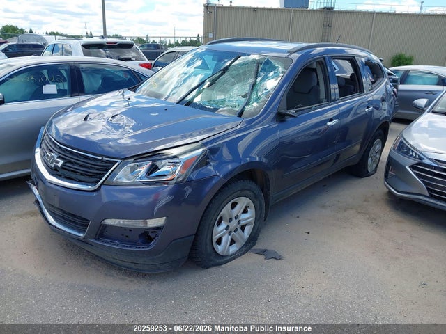 Chevrolet Traverse Ls 2014 1GNKRFKD6EJ262003 Image 2