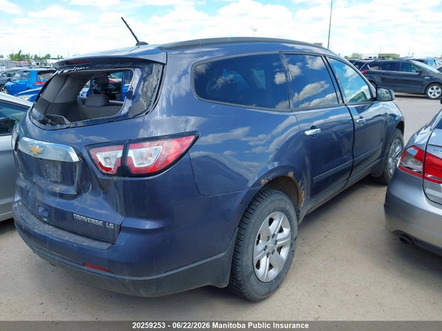 Chevrolet Traverse Ls 2014 1GNKRFKD6EJ262003 Image 4