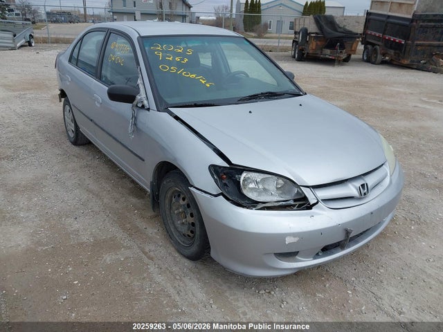Продажа на аукционе авто 2004 Honda Civic Dx-g, vin: 2HGES16434H907330, номер лота: 20259263