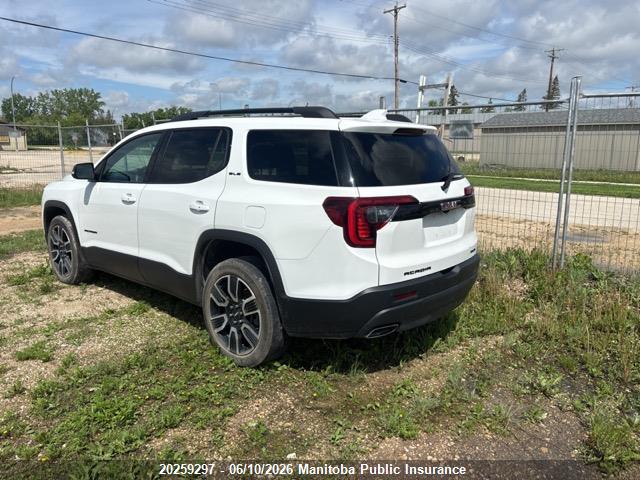 20259297 :رقم المزاد ، 1GKKNRLS3MZ154493 vin ، 2021 Gmc Acadia Sle مزاد بيع