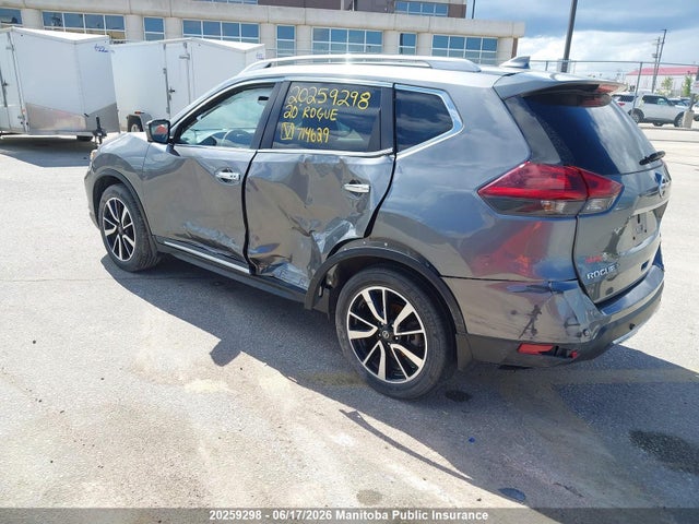 Продажа на аукционе авто 2020 Nissan Rogue Sl Platinum, vin: 5N1AT2MV6LC714629, номер лота: 20259298