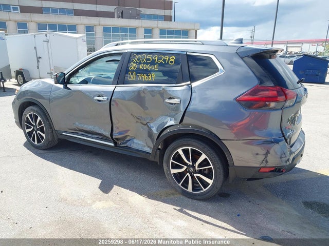 Продажа на аукционе авто 2020 Nissan Rogue Sl Platinum, vin: 5N1AT2MV6LC714629, номер лота: 20259298