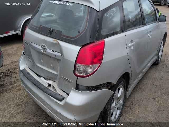20259321 :رقم المزاد ، 2T1KR32EX3C766417 vin ، 2003 Toyota Matrix مزاد بيع